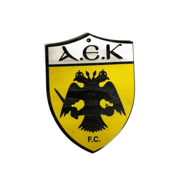 Ξύλινες φιγούρες για λαμπάδες AEK