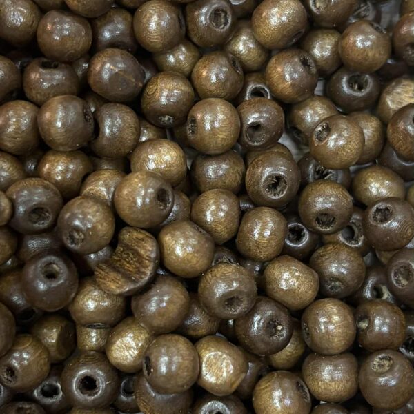 Ξύλινες χάντρες 8 Mm