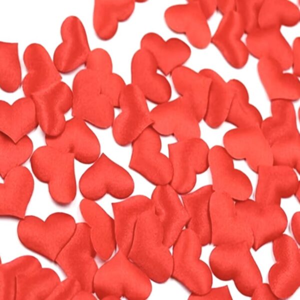 Καρδιές σατέν 20 τεμ