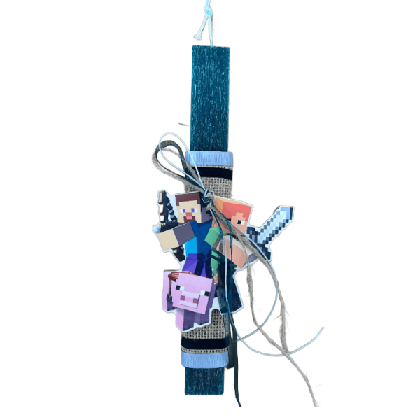 Λαμπάδα Mine craft